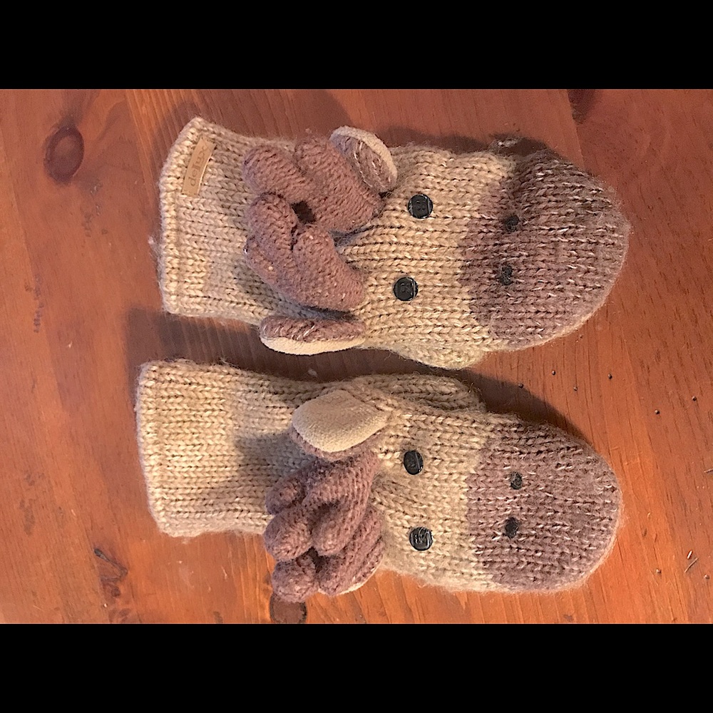 Fleece Moose Mitts